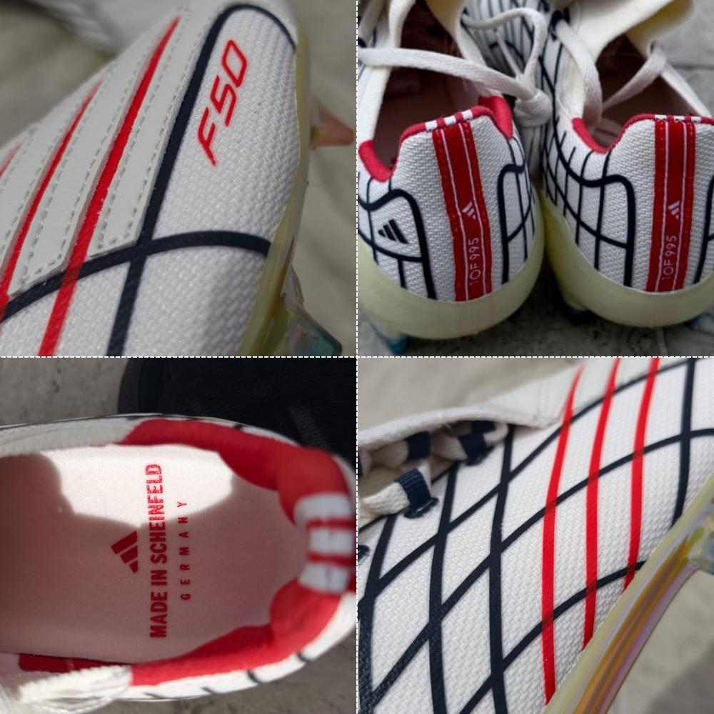 F50 Spider / Cordones Cubiertos Estilo Araña / Suela Reflectiva / Gama PRO (Suela FG)