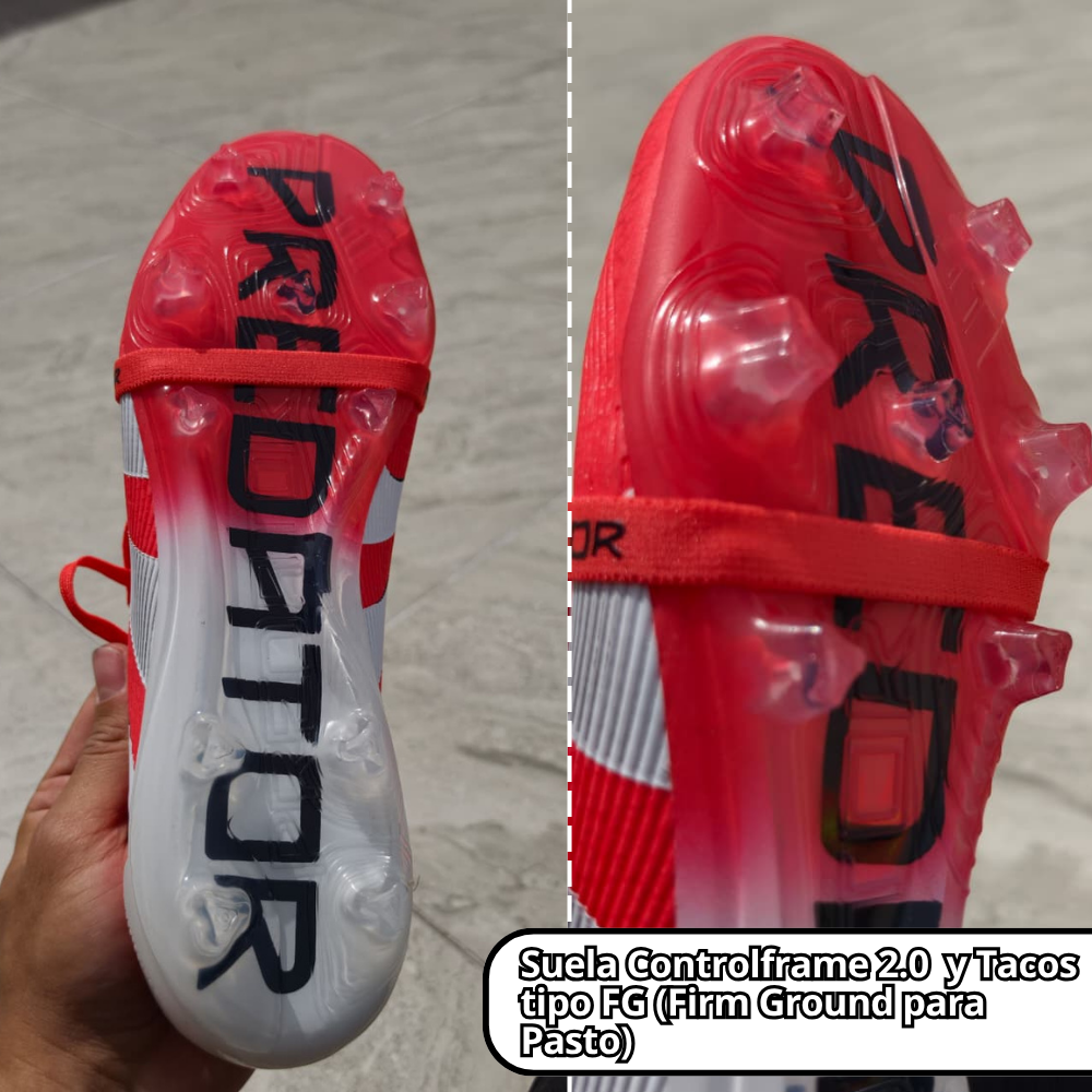 Predator 24 / HybridTouch y Strikeskin / Gama PRO / Lengüeta Plegable (Suela FG)