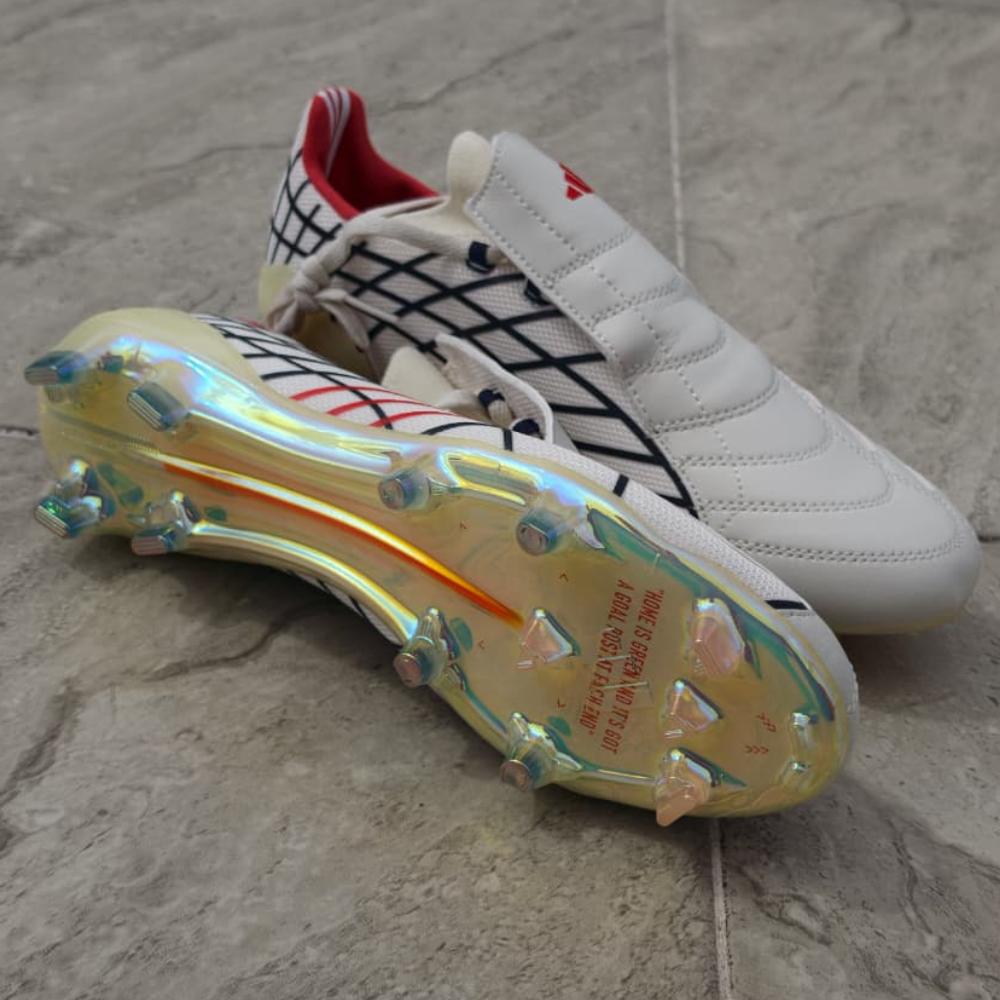 F50 Spider / Cordones Cubiertos Estilo Araña / Suela Reflectiva / Gama PRO (Suela FG)